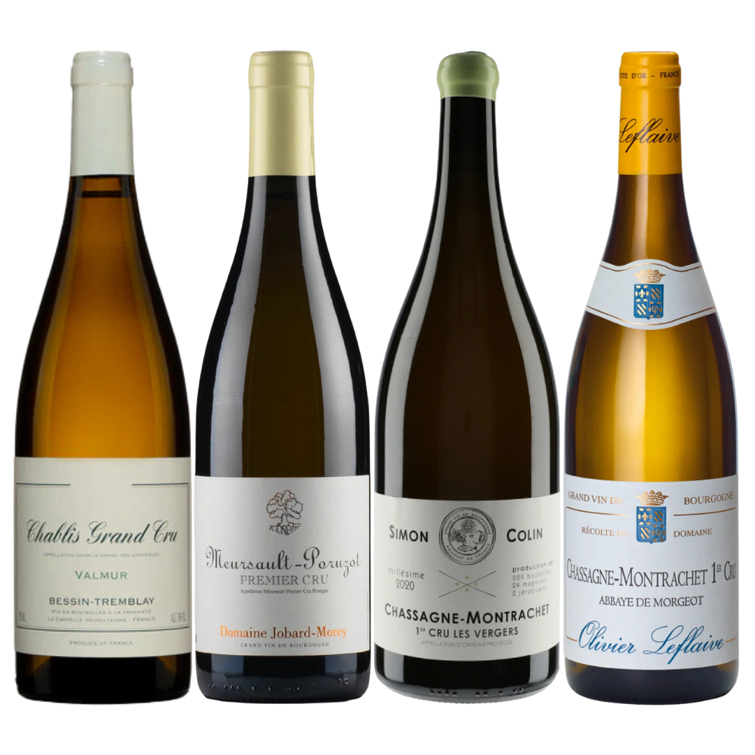 BURGUNDY WHITE - SET OF 12 BTL