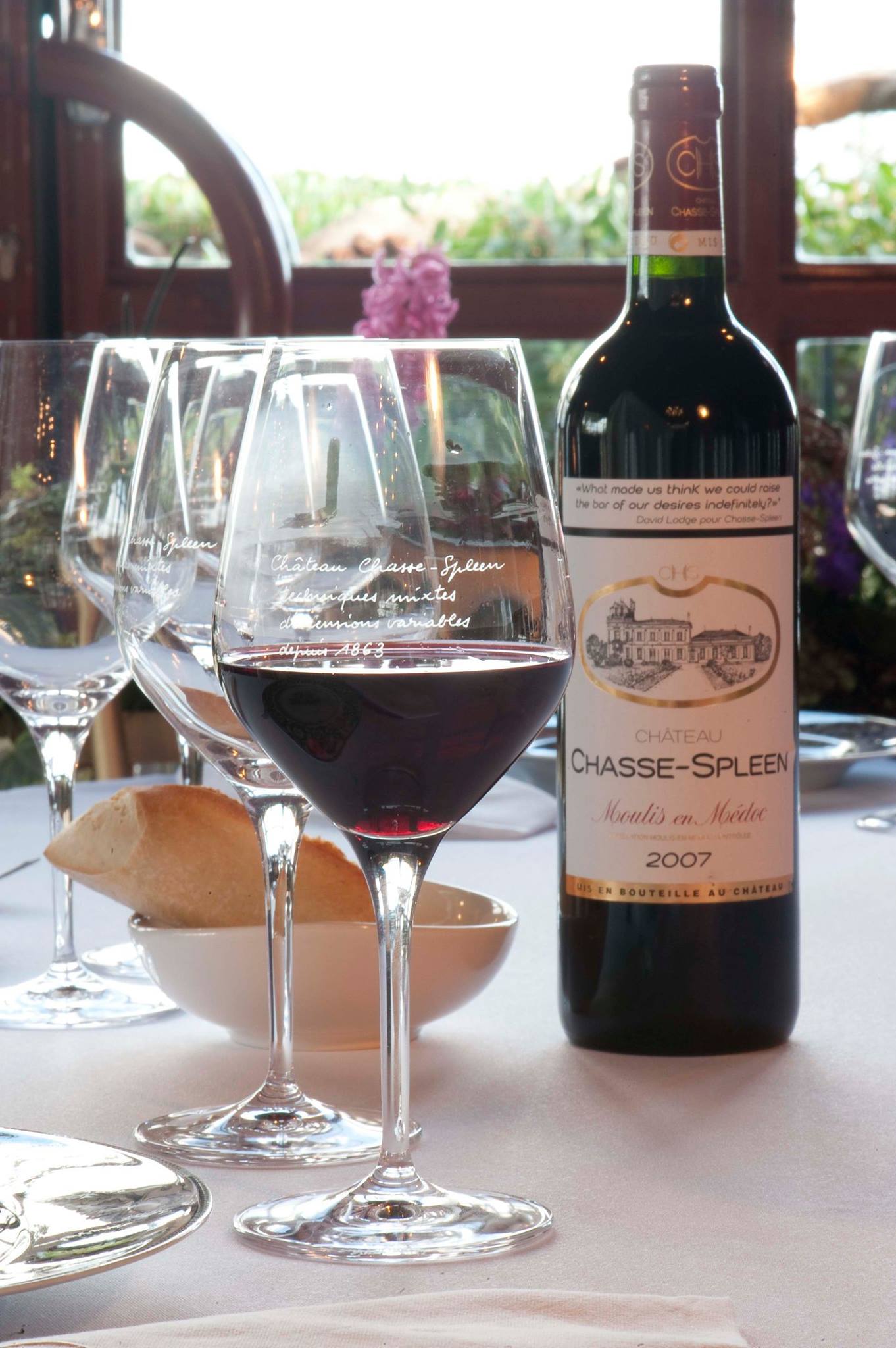 CHATEAU CHASSE-SPLEEN, Moulis-en-Medoc, 2003 - (WOTM)