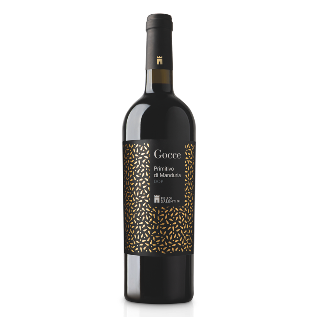 FEUDI SALENTINI, Gocce, Primitivo di Manduria, Puglia, 2019 - (EQW)