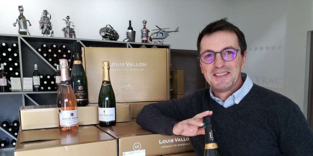 LOUIS VALLON, Cremant de Bordeaux, Brut Nature, NV - (EQW)