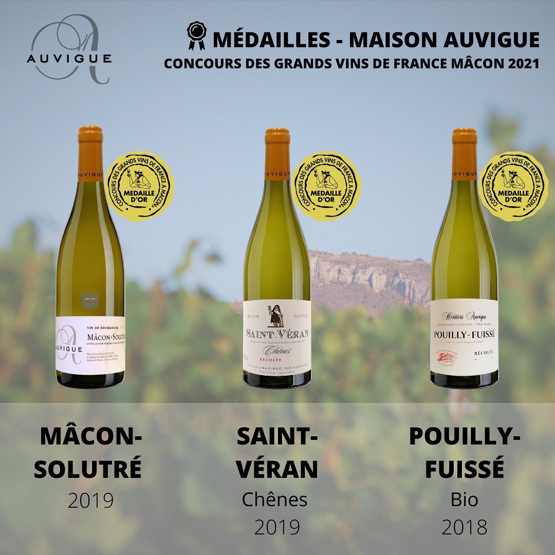 MAISON AUVIGUE, Saint-Veran Chenes, Burgundy, 2021 - (EQW)