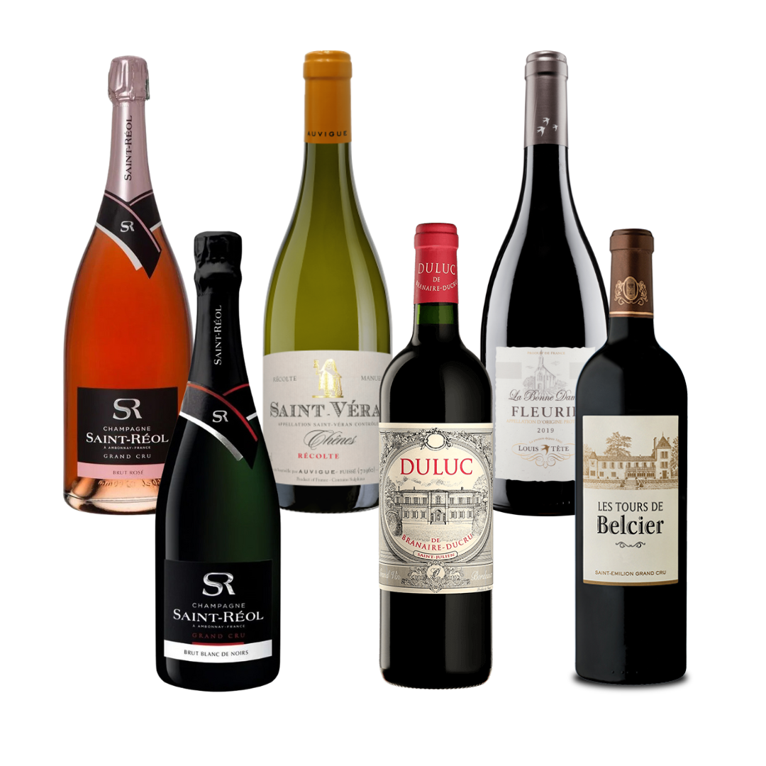 French Wine Bundle - Set A - 6 BTL