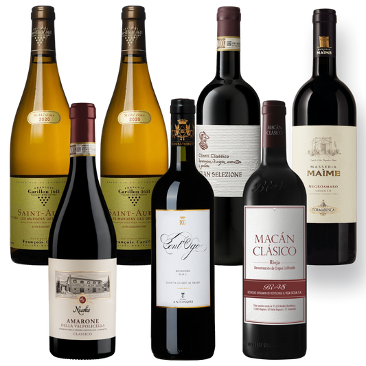 BURG ITALY RIOJA - SET OF 7 BOTTLES