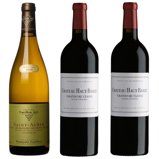 WHITE BURGUNDY and RED BORDEAUX - Set B of 3 BTL