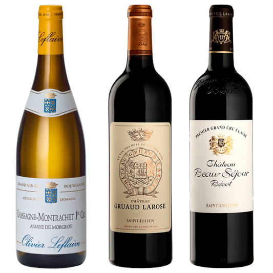 BURGUNDY and BORDEAUX - Set of 3 BTL