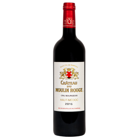CHATEAU DU MOULIN ROUGE, Cru Bourgeois, Haut-Medoc, Bordeaux, 2016 - (EQW)