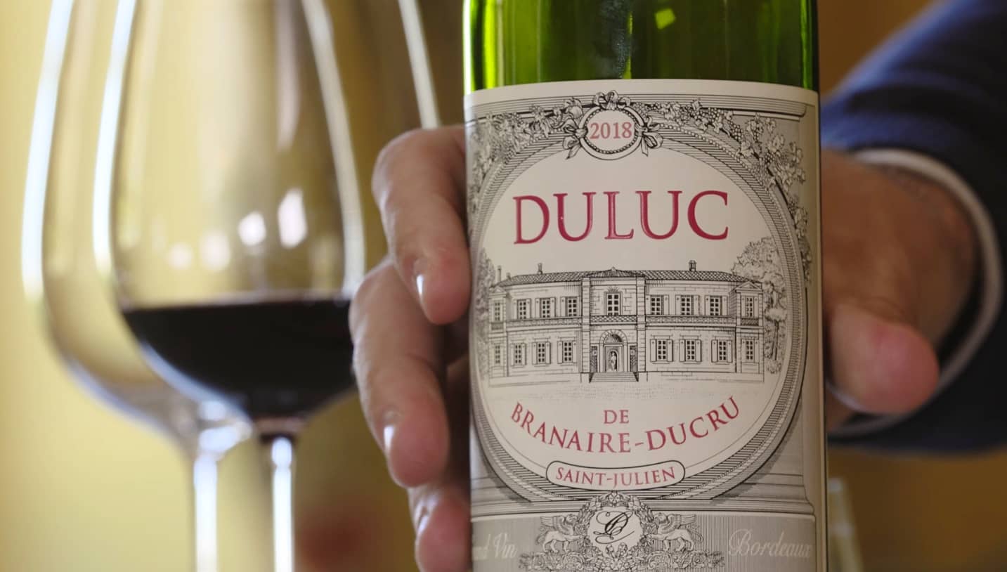 DULUC DE BRANAIRE-DUCRU, Saint-Julien, Bordeaux, 2018 - (EQW)