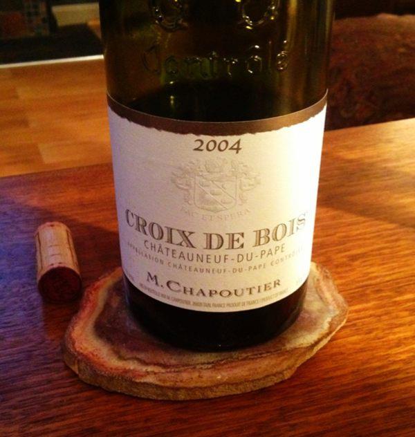 M CHAPOUTIER, Chateauneuf-du-Pape, Croix de Bois, 2016 - (WOTM)