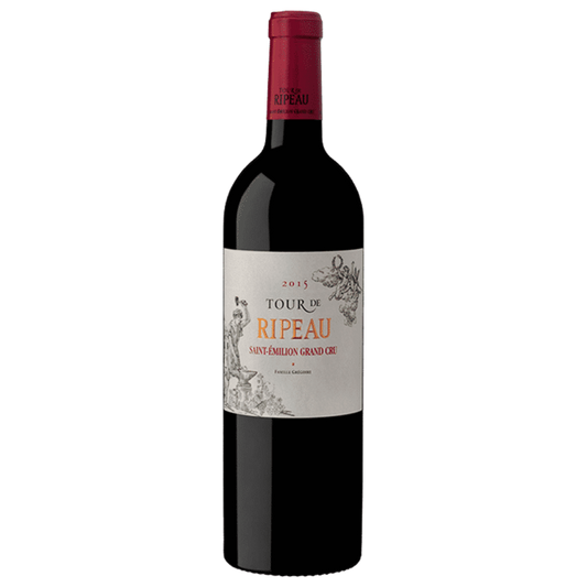 TOUR DE RIPEAU, Saint-Emilion Grand Cru, Bordeaux, 2015 - (EQW)